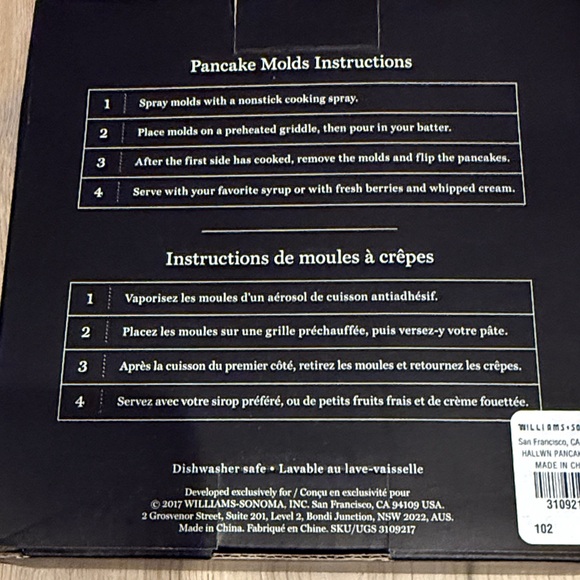 Williams Sonoma Silicone Pancake Molds - Halloween and Spring Designs - Picture 3 of 3